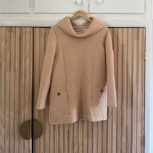 Soft Surroundings Cowl Neck Sweater, size small